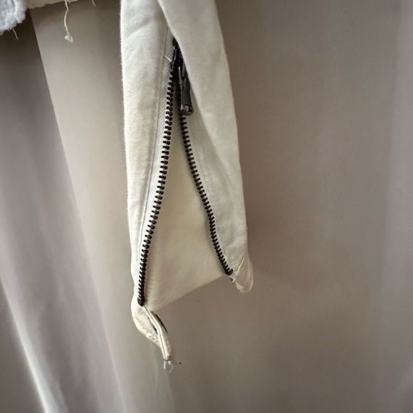 White Jacket w/ Zippers - Picture 10 of 12